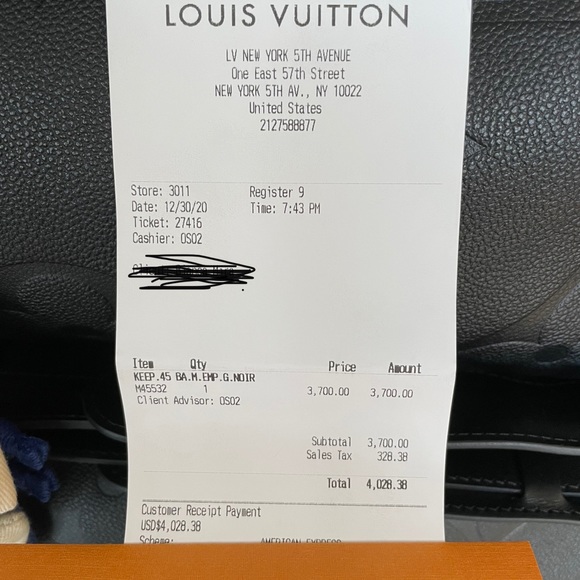 Louis Vuitton weekend bag. Out of stock online and in stores - Picture 10 of 10